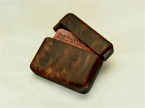 square business card holder case